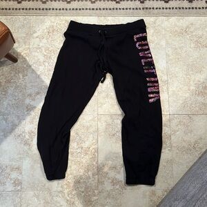 Pink sweatpants